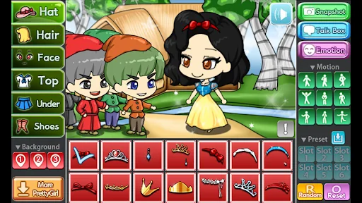 Pretty Girl`s Snow White style