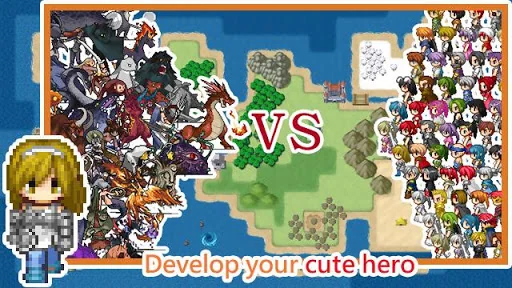 Unlimited Skills Hero - RPG screenshot 1