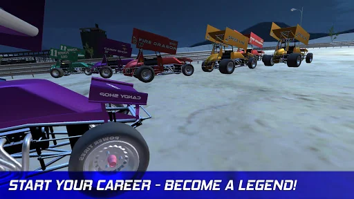 Outlaws Racing - Sprint Cars screenshot 1