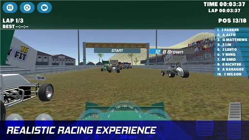 Outlaws Racing - Sprint Cars screenshot 2