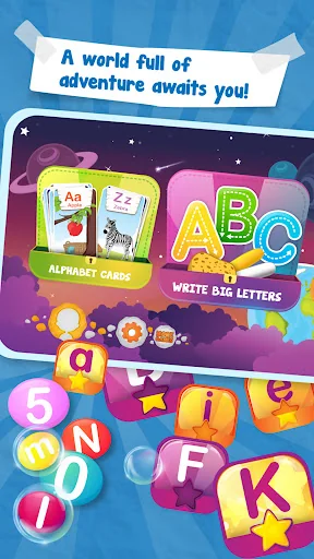 Preschool Alphabet & Numbers screenshot 1