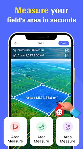 GPS Distance Land Area Measure screenshot 2