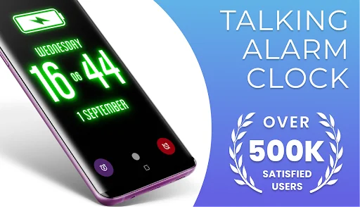 Talking Alarm Clock & Sounds screenshot 1