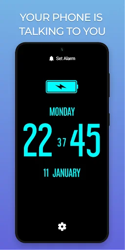 Talking Alarm Clock & Sounds screenshot 2