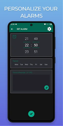 Talking Alarm Clock & Sounds screenshot 4