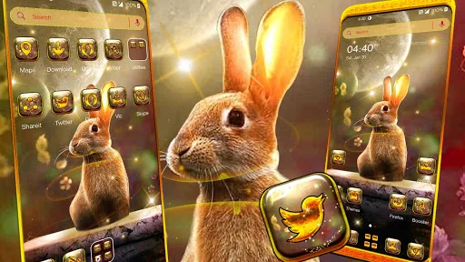 Rabbit in Space Launcher screenshot 1