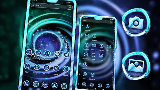 Spiral Nebula Launcher Theme screenshot 3