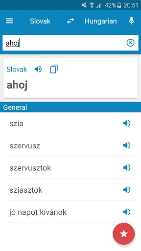 Slovak-Hungarian Dictionary