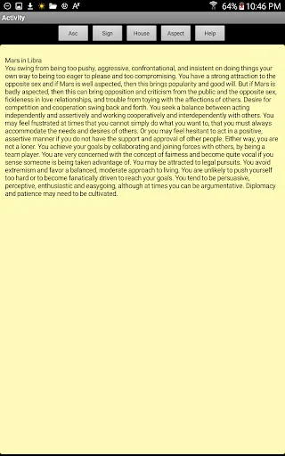 Natal Chart Meanings screenshot 4