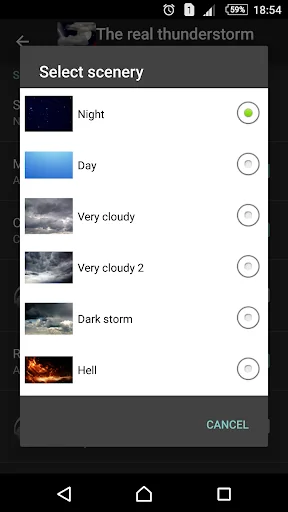 The real thunderstorm - LWP screenshot 3