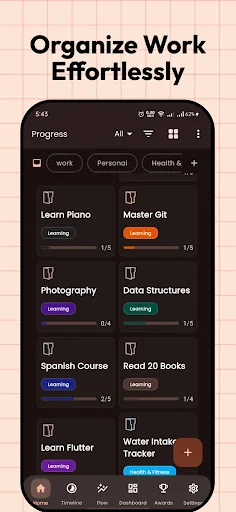 Progress Tracker screenshot 1