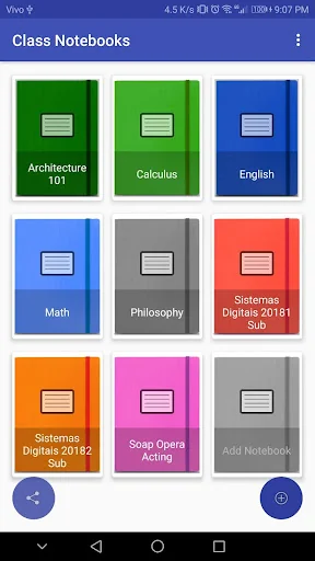 Class Notebooks