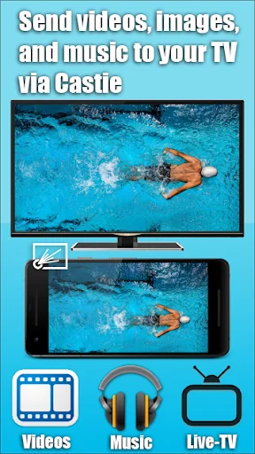 Castie Ultimate - DLNA, Roku,  screenshot 1