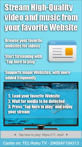 Castie Ultimate - DLNA, Roku,  screenshot 2
