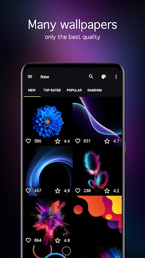 AMOLED Wallpapers 4K screenshot 2