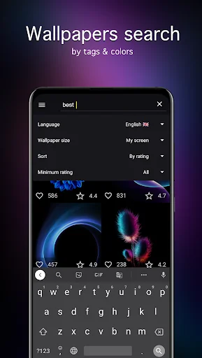 AMOLED Wallpapers 4K screenshot 3