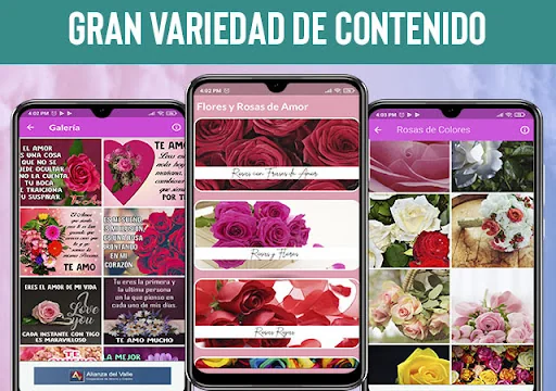 Flores y Rosas de Amor -Frases screenshot 1