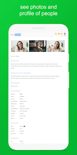 Amores Possíveis - Dating screenshot 2