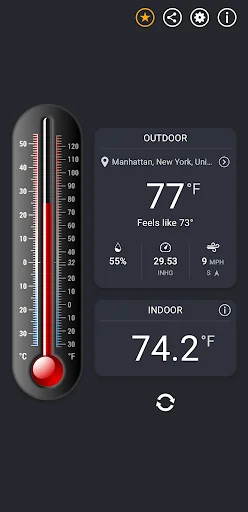 Thermometer++ Room Temperature screenshot 1