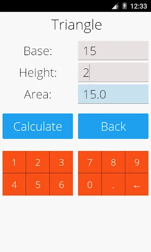 Area and Volume Calculator screenshot 3
