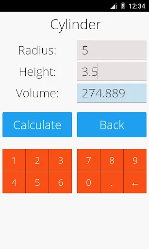 Area and Volume Calculator screenshot 4