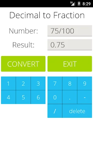 Decimal to Fraction screenshot 4