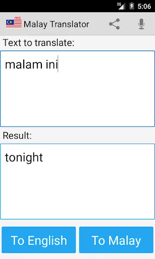 Malay English Translator screenshot 4