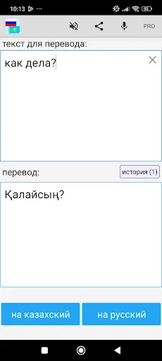 Russian Kazakh Translator screenshot 1