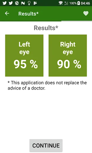 Eye exam