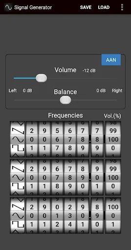 Sound Signal Generator screenshot 1