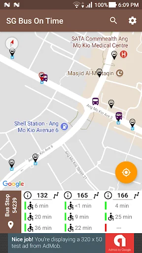 SG Bus on time