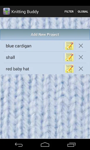 Knitting and Crochet Buddy screenshot 1