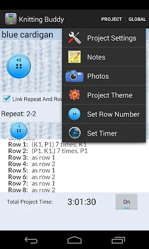 Knitting and Crochet Buddy screenshot 3