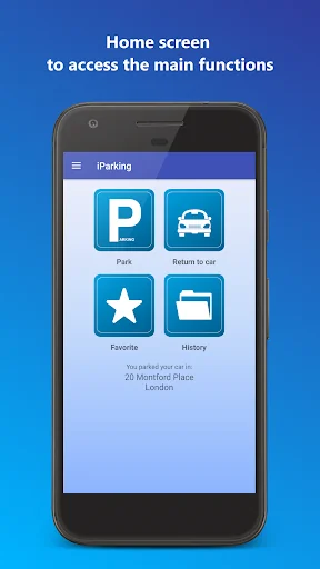 iParking - Find my car screenshot 1