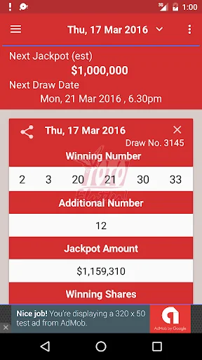 Flutter! Toto Results & Stats