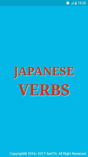 Japanese Verbs screenshot 1