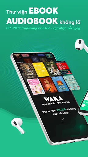 Waka 4.0 – Ebook & Audiobook screenshot 1