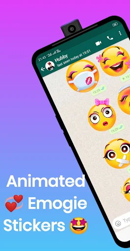 Animated Moving Stickers screenshot 1