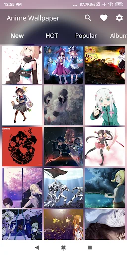 +1 Super Anime Wallpaper screenshot 1