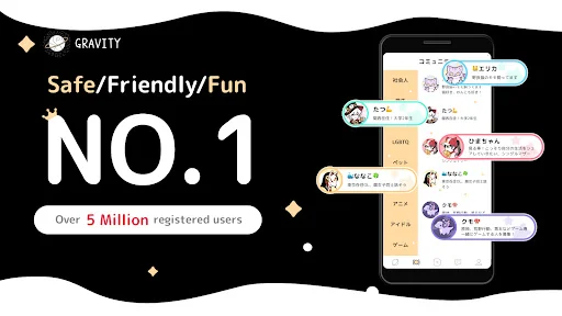 GRAVITY: Anonymous Chat & Play