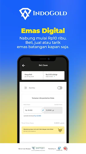 IndoGold - Investasi Emas Aman screenshot 2