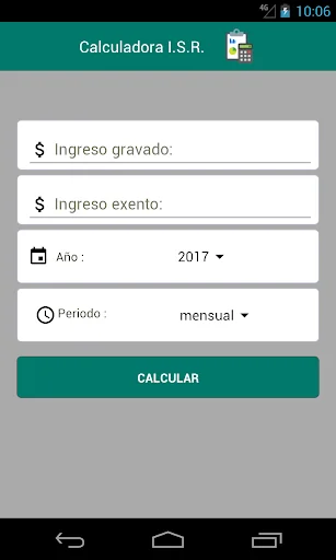 Calculadora I.S.R.