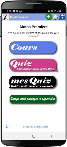 Maths Première