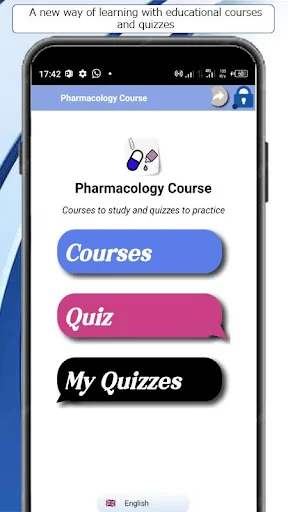 Pharmacology course