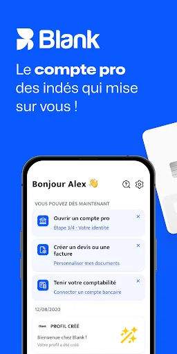 Blank - Compte professionnel