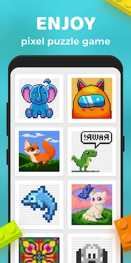 Blokky: Block Builder Puzzle screenshot 1