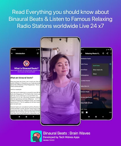 Binaural Beats: Study, Sleep screenshot 4