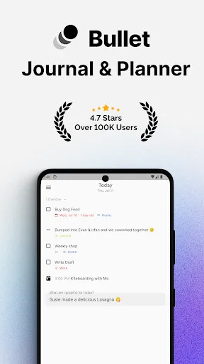 Bullet - Journal & Planner screenshot 1