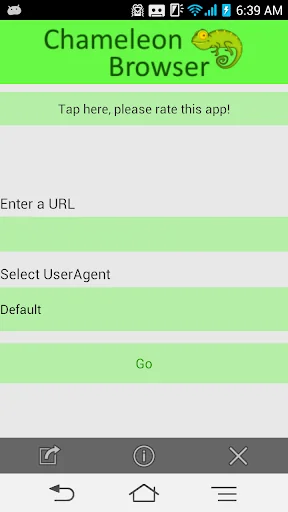 Chameleon browser (UserAgent)