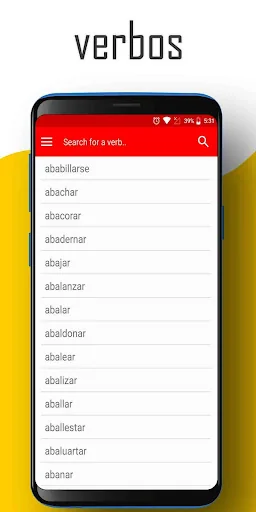 Spanish conjugation screenshot 2